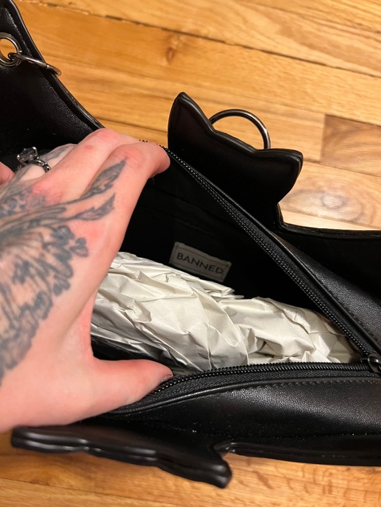 Banned Alternative Bat shaped Bag